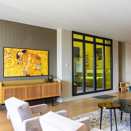 بيت ضيافة Loft A L'architecture Design Avec Vue
